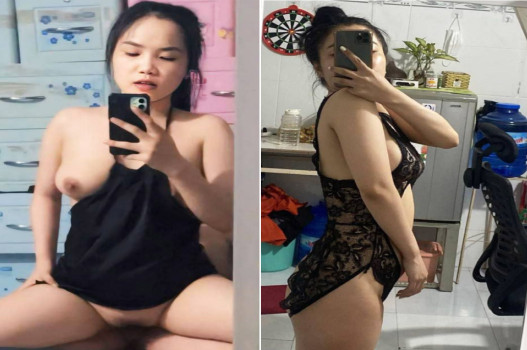 Sang phòng chị hàng xóm ngậm vú